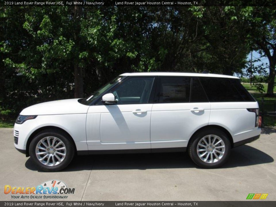 2019 Land Rover Range Rover HSE Fuji White / Navy/Ivory Photo #11