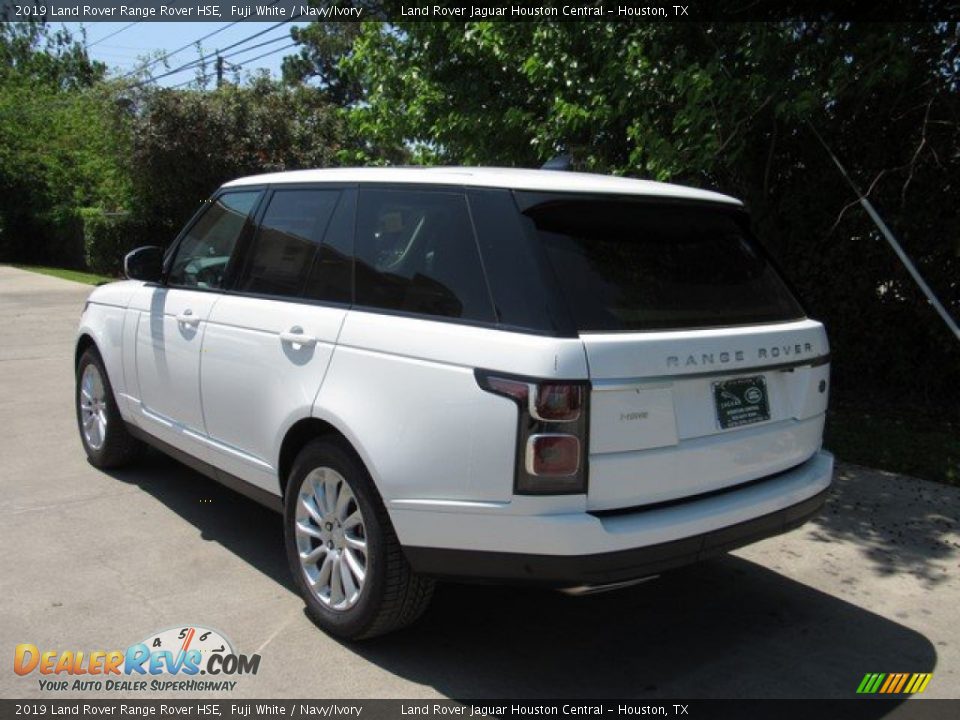 2019 Land Rover Range Rover HSE Fuji White / Navy/Ivory Photo #12