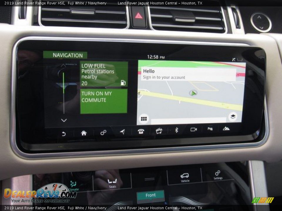 Navigation of 2019 Land Rover Range Rover HSE Photo #36