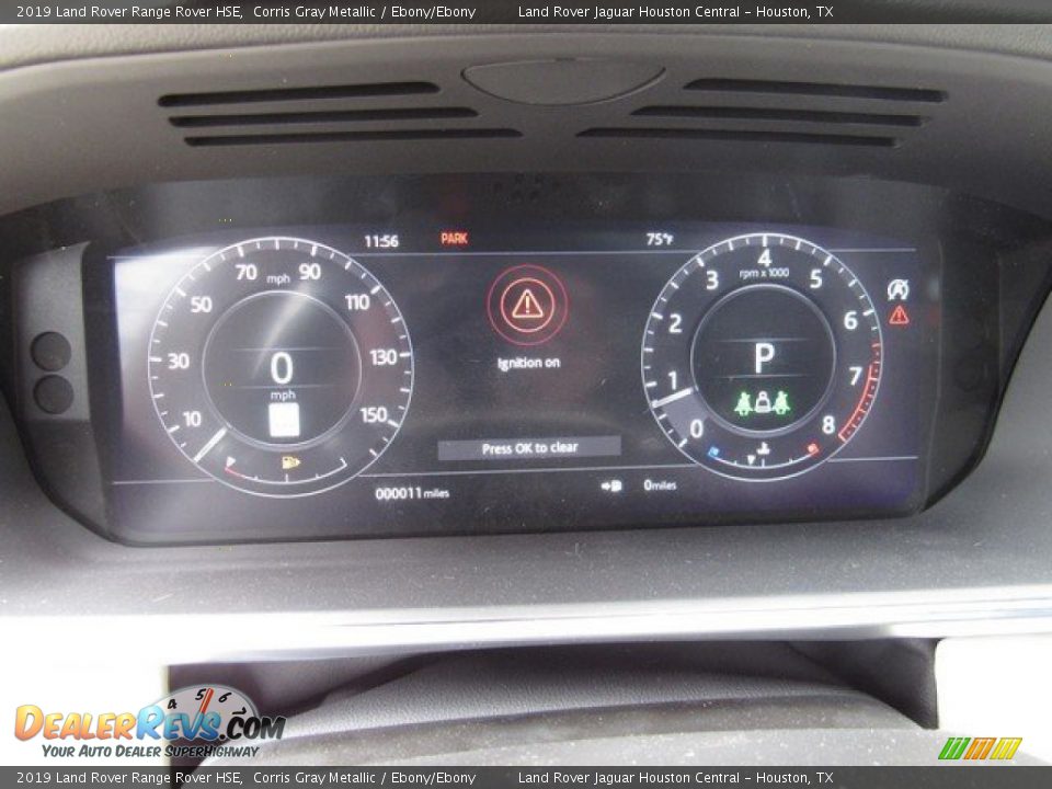 2019 Land Rover Range Rover HSE Corris Gray Metallic / Ebony/Ebony Photo #32