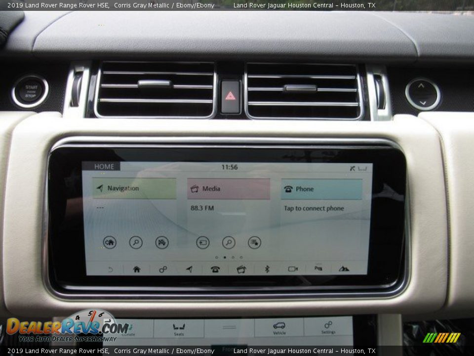 2019 Land Rover Range Rover HSE Corris Gray Metallic / Ebony/Ebony Photo #33