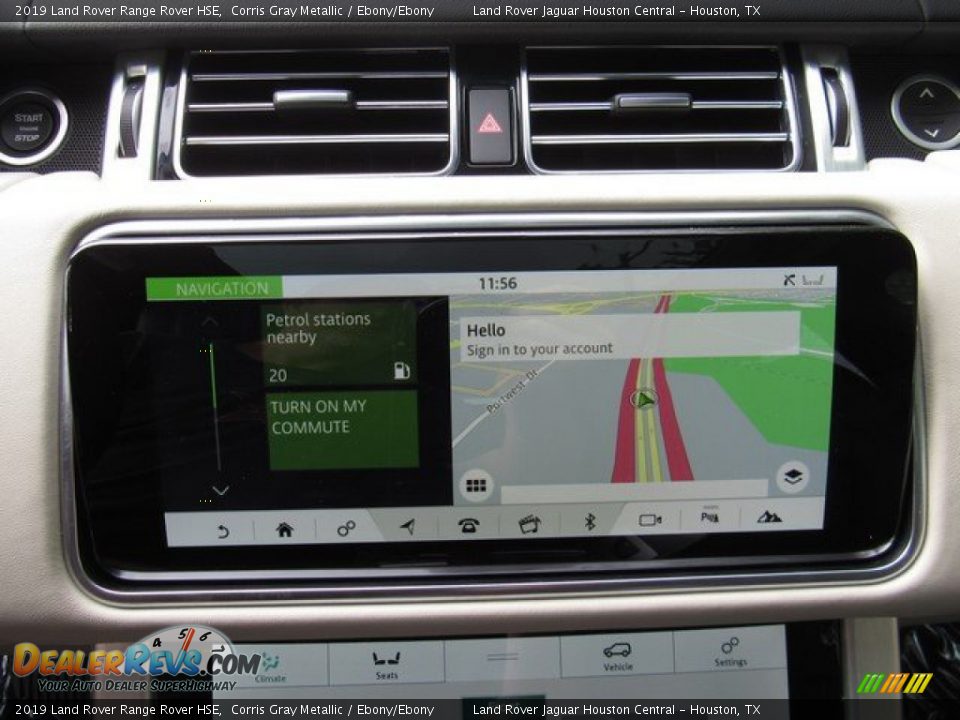 2019 Land Rover Range Rover HSE Corris Gray Metallic / Ebony/Ebony Photo #36