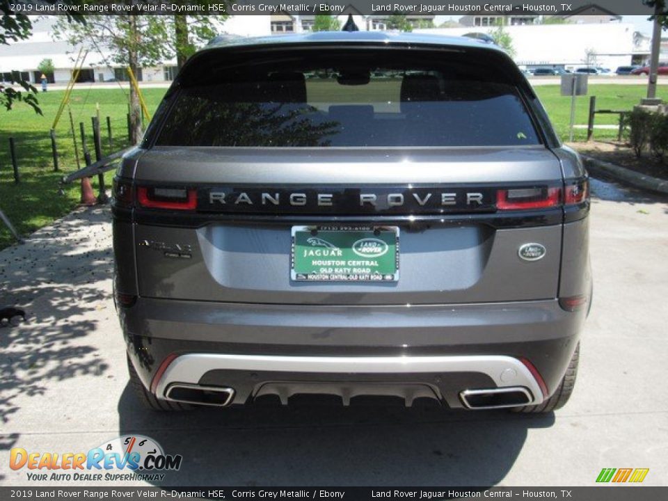 2019 Land Rover Range Rover Velar R-Dynamic HSE Corris Grey Metallic / Ebony Photo #8