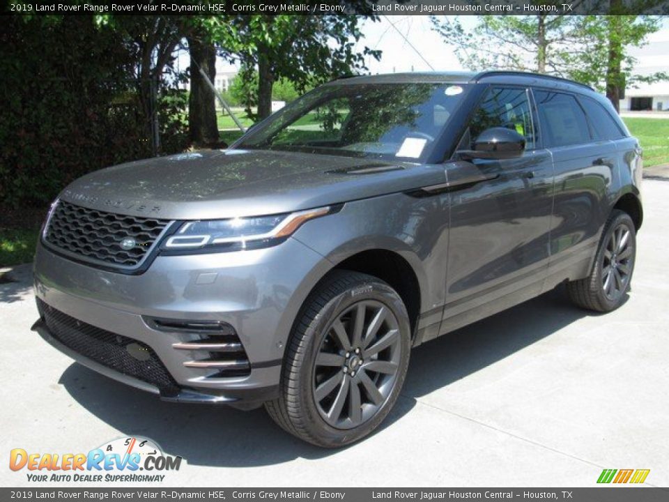 2019 Land Rover Range Rover Velar R-Dynamic HSE Corris Grey Metallic / Ebony Photo #10