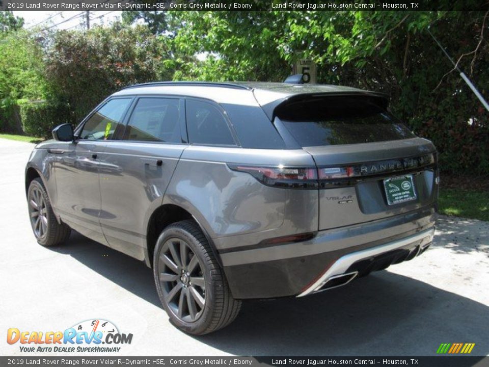 2019 Land Rover Range Rover Velar R-Dynamic HSE Corris Grey Metallic / Ebony Photo #12
