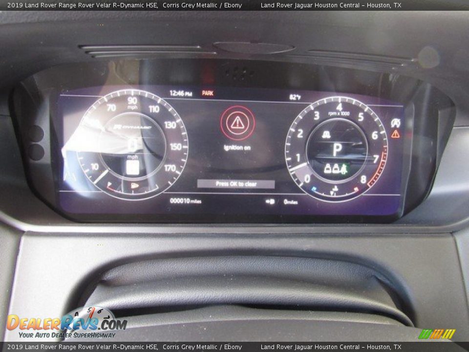 2019 Land Rover Range Rover Velar R-Dynamic HSE Corris Grey Metallic / Ebony Photo #29