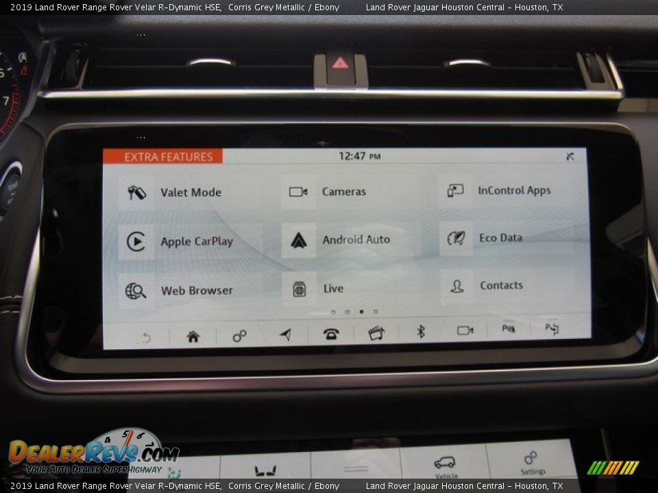 2019 Land Rover Range Rover Velar R-Dynamic HSE Corris Grey Metallic / Ebony Photo #31