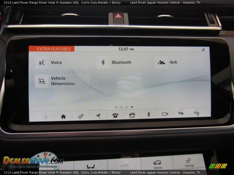 2019 Land Rover Range Rover Velar R-Dynamic HSE Corris Grey Metallic / Ebony Photo #32