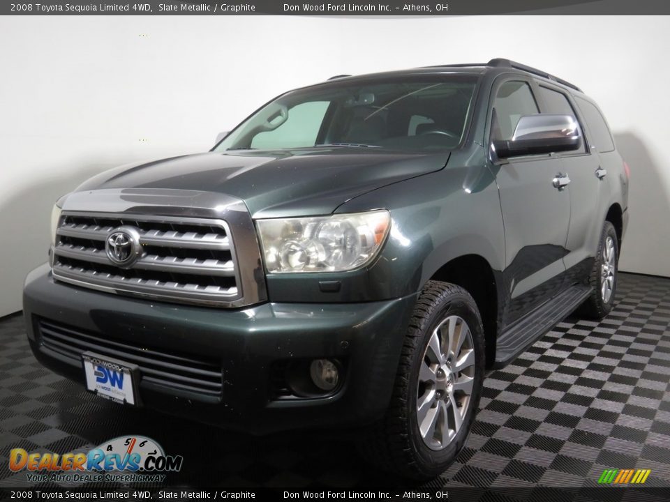2008 Toyota Sequoia Limited 4WD Slate Metallic / Graphite Photo #5