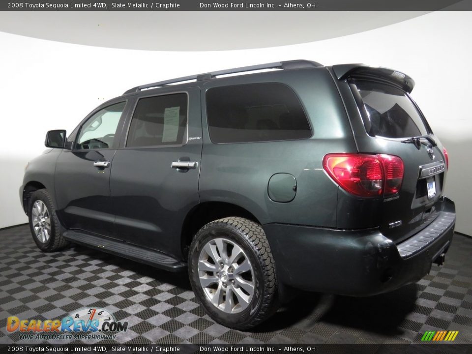 2008 Toyota Sequoia Limited 4WD Slate Metallic / Graphite Photo #7
