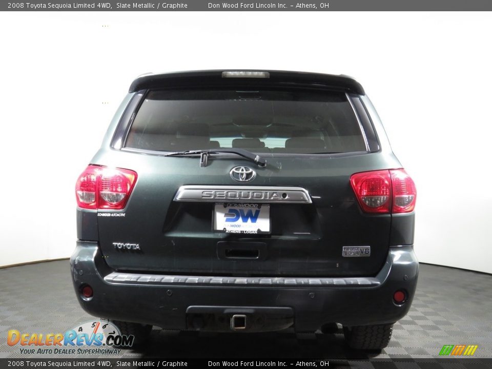 2008 Toyota Sequoia Limited 4WD Slate Metallic / Graphite Photo #8