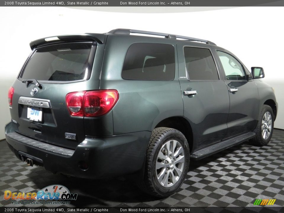 2008 Toyota Sequoia Limited 4WD Slate Metallic / Graphite Photo #9