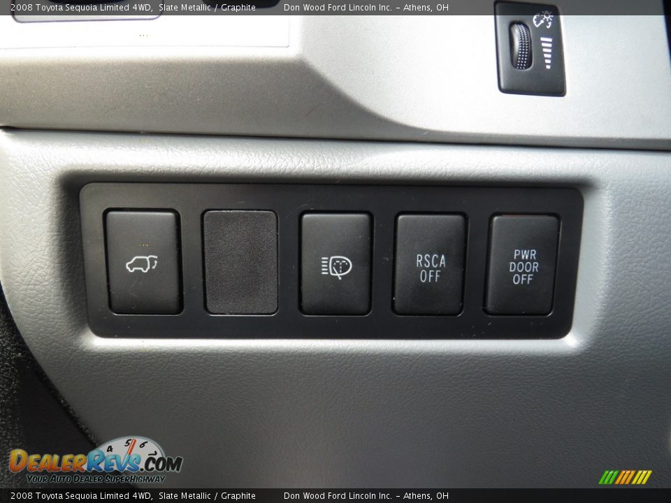 2008 Toyota Sequoia Limited 4WD Slate Metallic / Graphite Photo #11