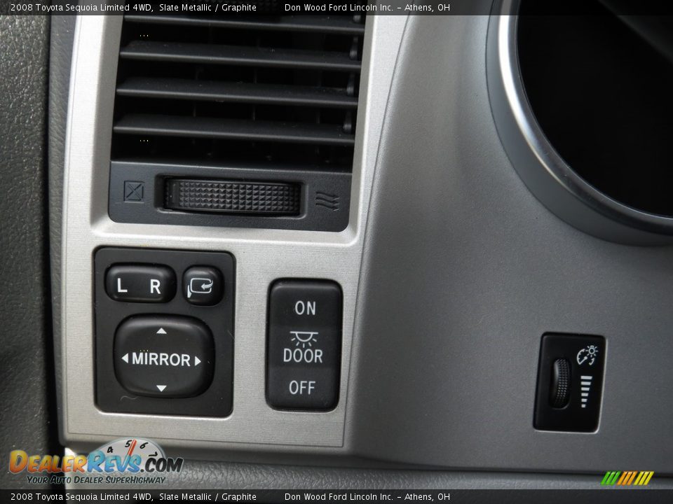 2008 Toyota Sequoia Limited 4WD Slate Metallic / Graphite Photo #12