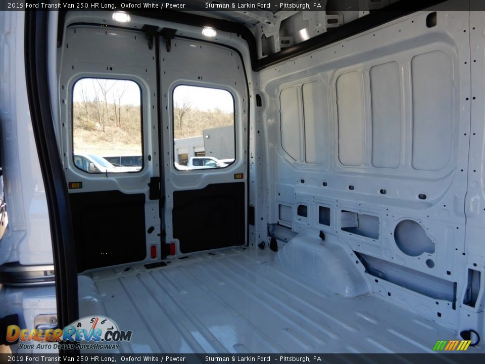 Pewter Interior - 2019 Ford Transit Van 250 HR Long Photo #4