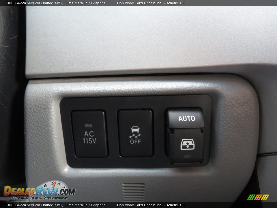 2008 Toyota Sequoia Limited 4WD Slate Metallic / Graphite Photo #13