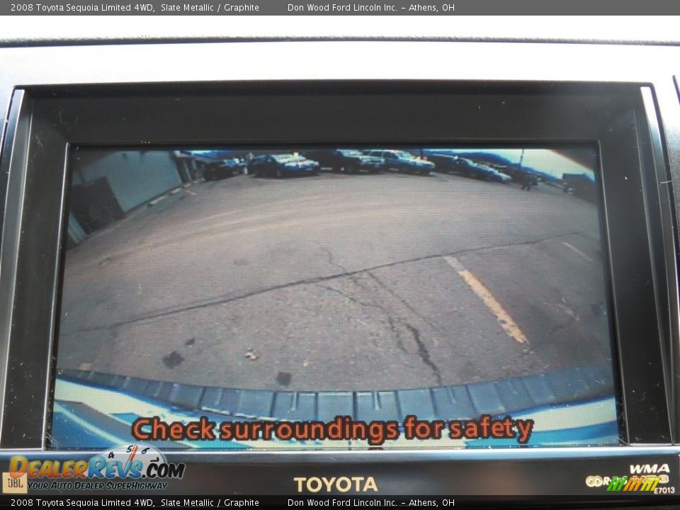 2008 Toyota Sequoia Limited 4WD Slate Metallic / Graphite Photo #16