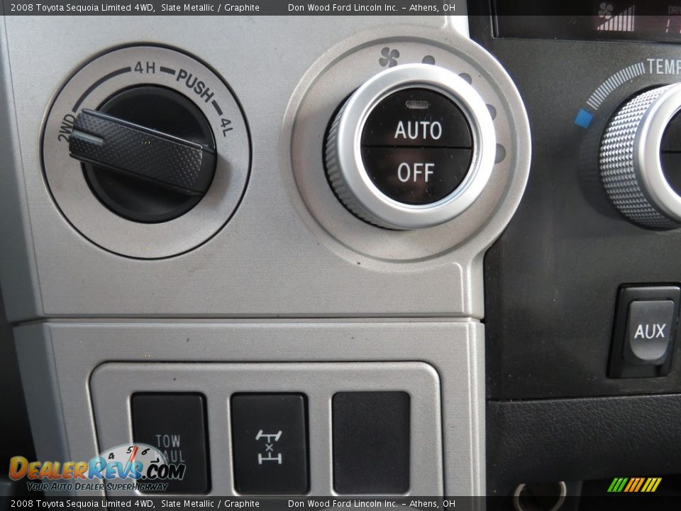 2008 Toyota Sequoia Limited 4WD Slate Metallic / Graphite Photo #19