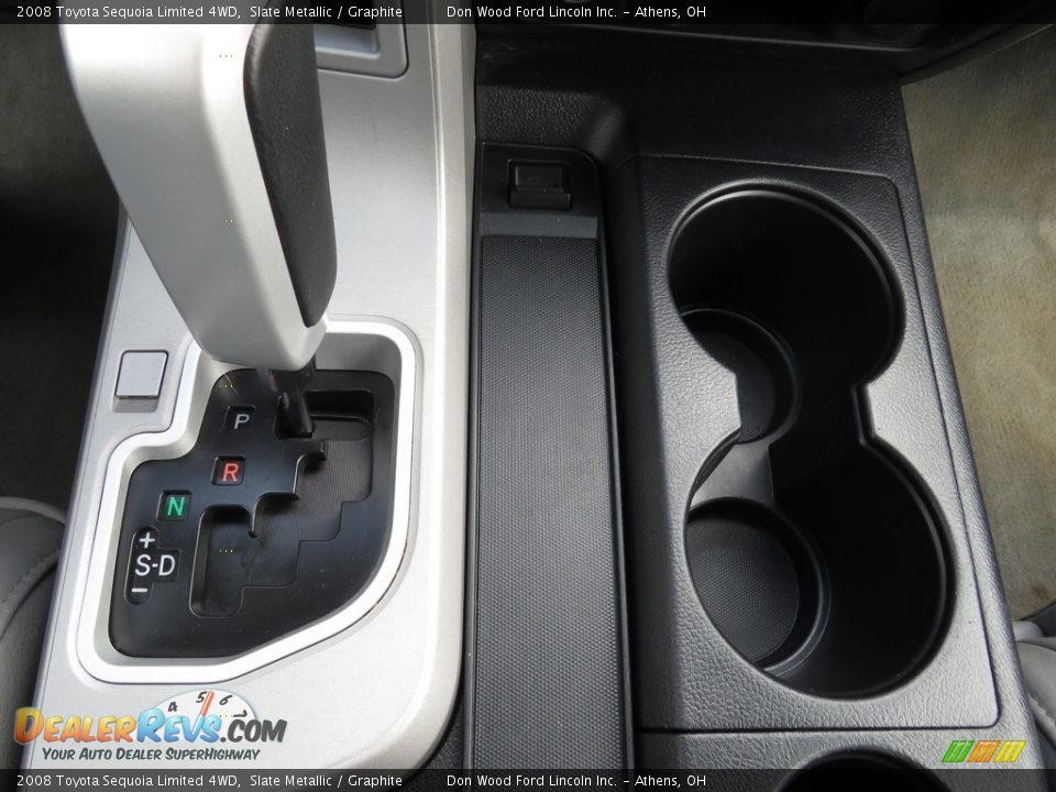 2008 Toyota Sequoia Limited 4WD Slate Metallic / Graphite Photo #20