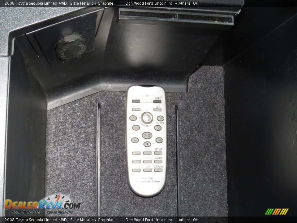 2008 Toyota Sequoia Limited 4WD Slate Metallic / Graphite Photo #21