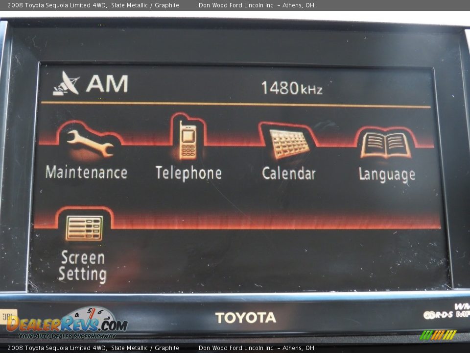 2008 Toyota Sequoia Limited 4WD Slate Metallic / Graphite Photo #22