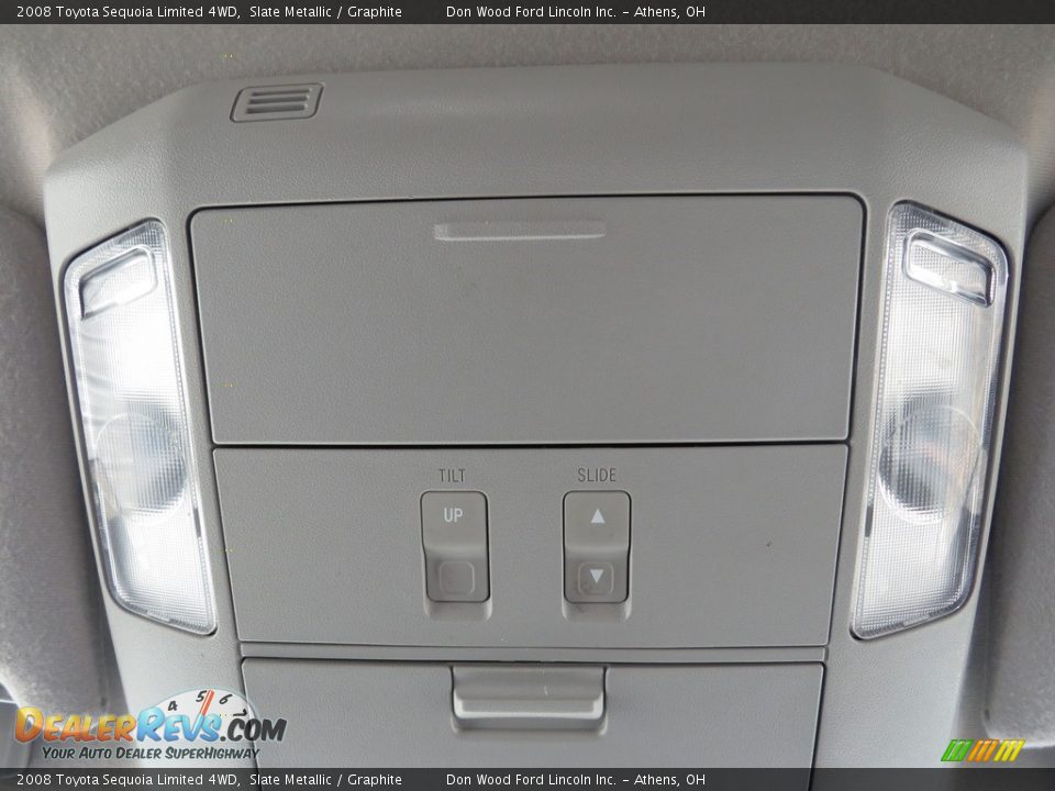 2008 Toyota Sequoia Limited 4WD Slate Metallic / Graphite Photo #25