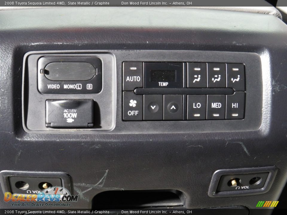 2008 Toyota Sequoia Limited 4WD Slate Metallic / Graphite Photo #28