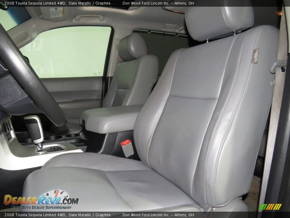 2008 Toyota Sequoia Limited 4WD Slate Metallic / Graphite Photo #32