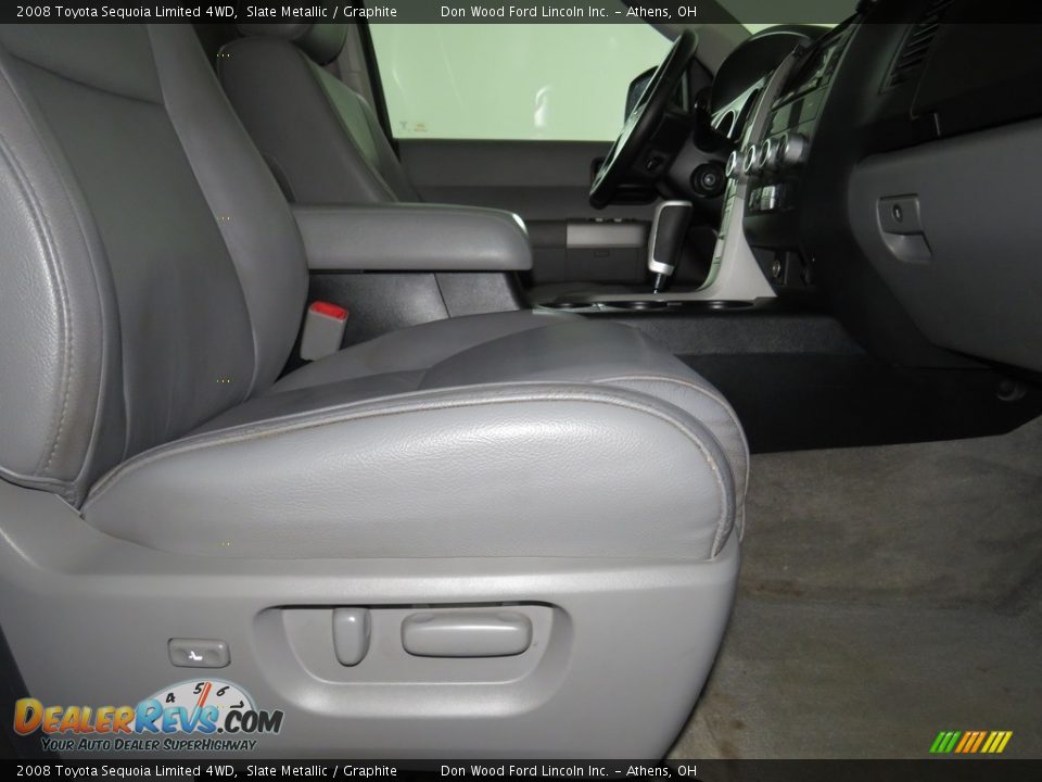 2008 Toyota Sequoia Limited 4WD Slate Metallic / Graphite Photo #33