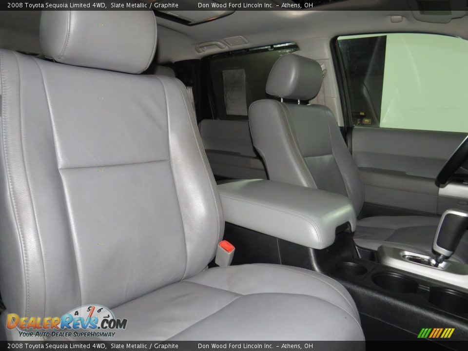 2008 Toyota Sequoia Limited 4WD Slate Metallic / Graphite Photo #34