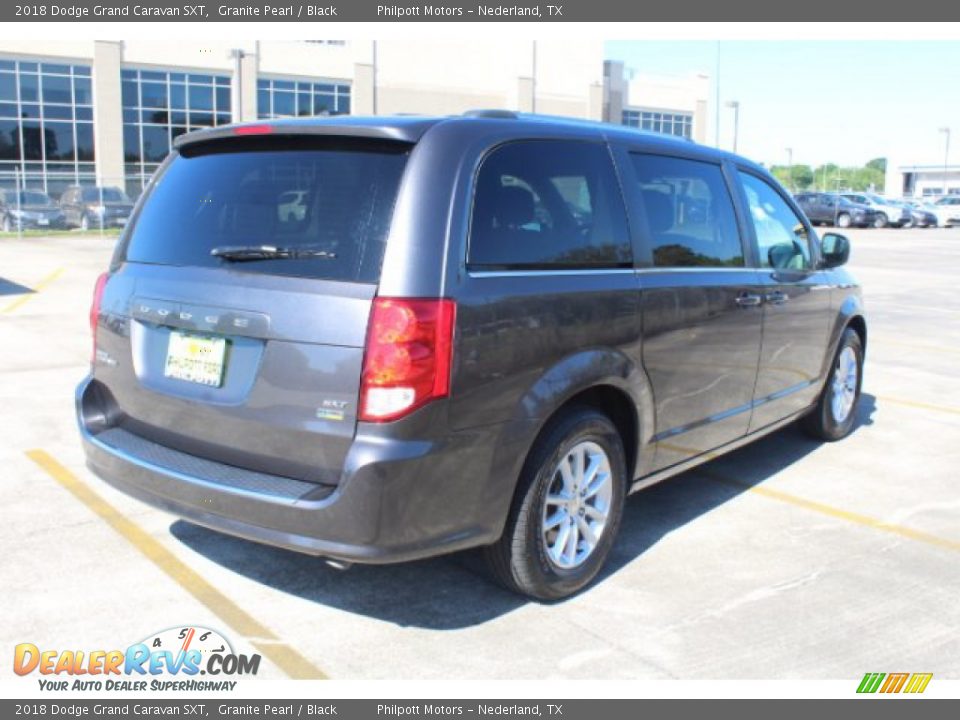 2018 Dodge Grand Caravan SXT Granite Pearl / Black Photo #8