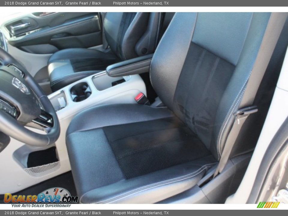 2018 Dodge Grand Caravan SXT Granite Pearl / Black Photo #10