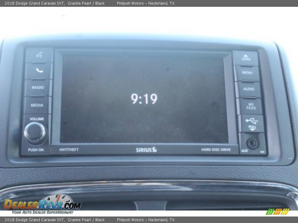 2018 Dodge Grand Caravan SXT Granite Pearl / Black Photo #12