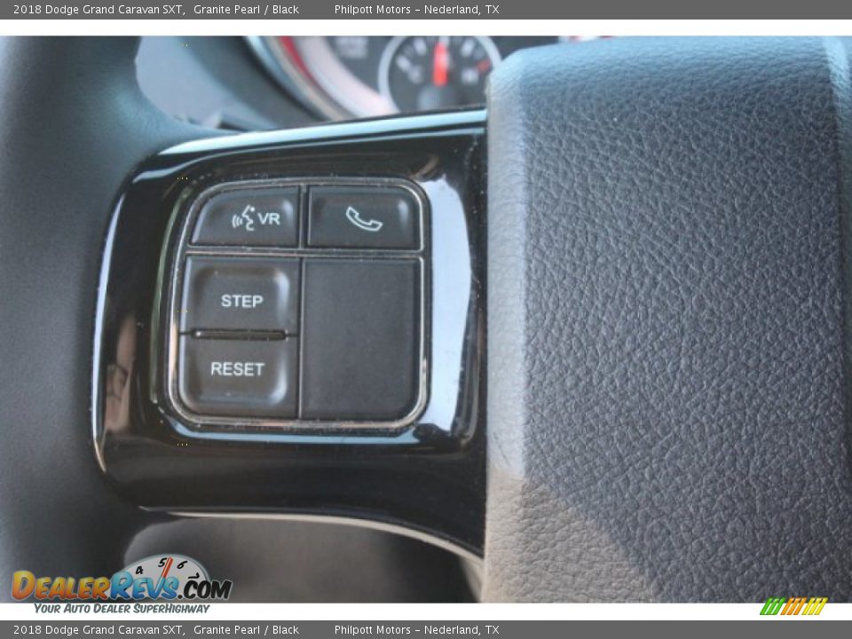 2018 Dodge Grand Caravan SXT Granite Pearl / Black Photo #15