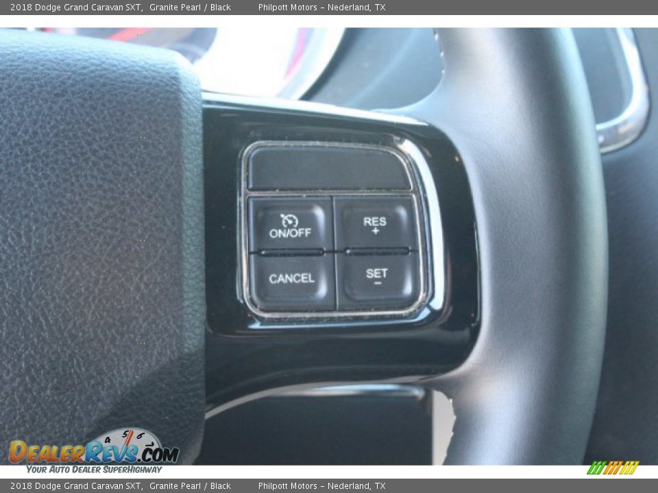 2018 Dodge Grand Caravan SXT Granite Pearl / Black Photo #16