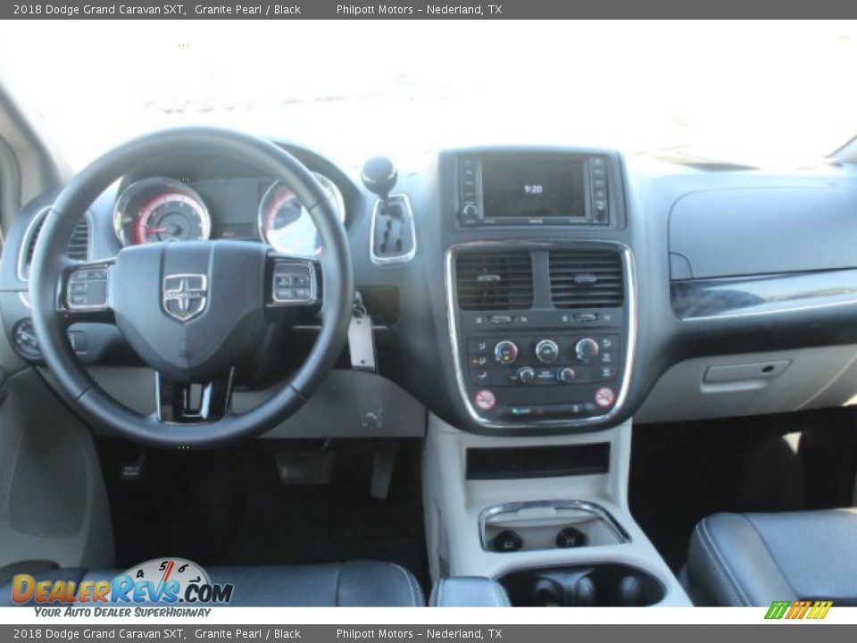 2018 Dodge Grand Caravan SXT Granite Pearl / Black Photo #18