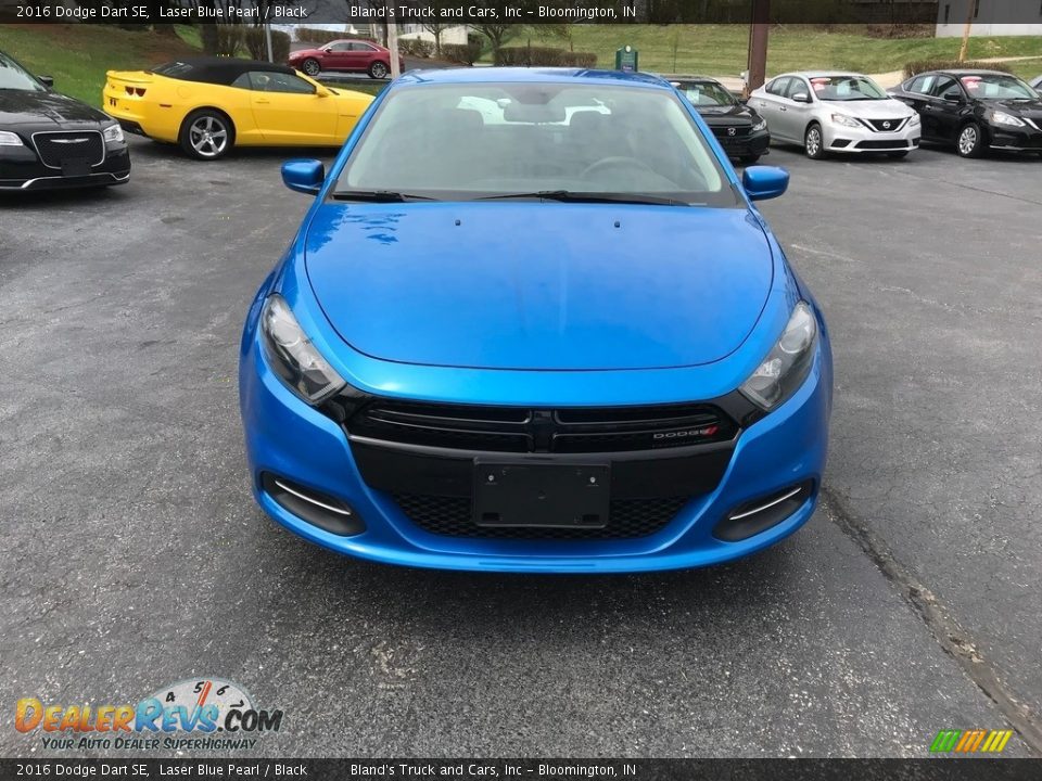 2016 Dodge Dart SE Laser Blue Pearl / Black Photo #3