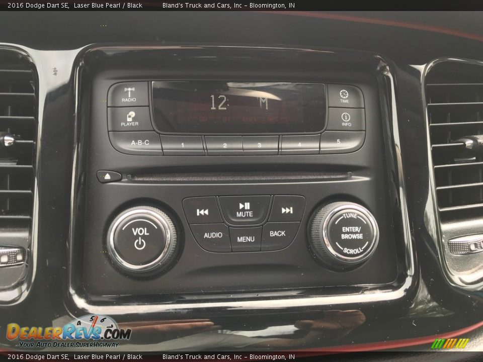2016 Dodge Dart SE Laser Blue Pearl / Black Photo #11