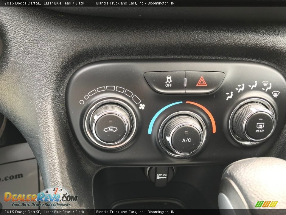 2016 Dodge Dart SE Laser Blue Pearl / Black Photo #12