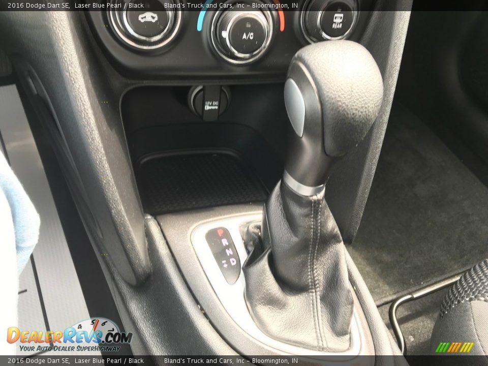 2016 Dodge Dart SE Laser Blue Pearl / Black Photo #13