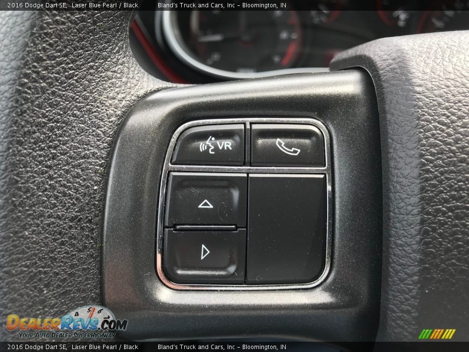 2016 Dodge Dart SE Laser Blue Pearl / Black Photo #16