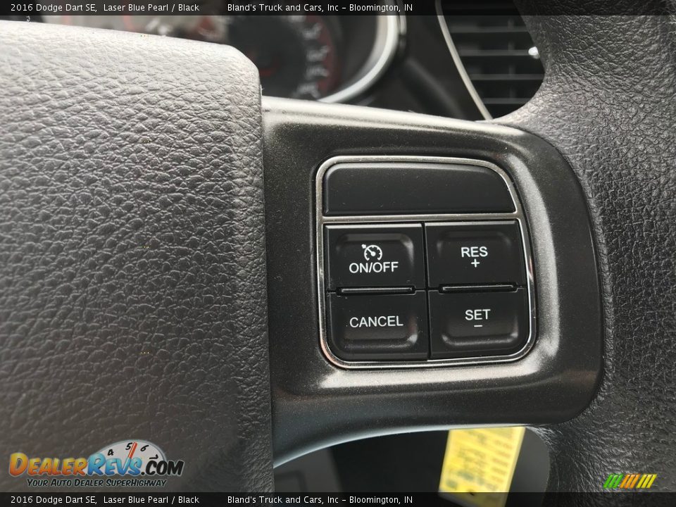 2016 Dodge Dart SE Laser Blue Pearl / Black Photo #17