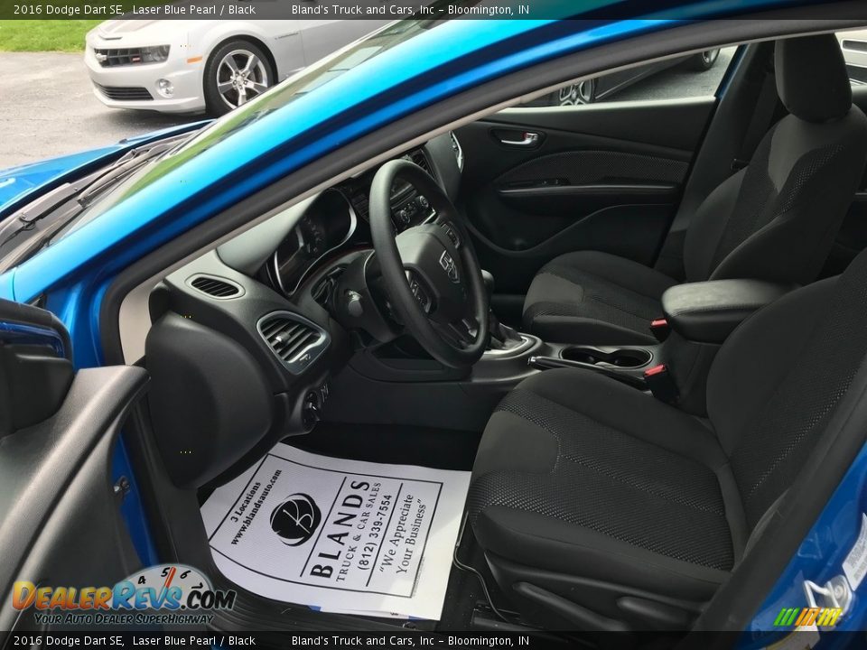 2016 Dodge Dart SE Laser Blue Pearl / Black Photo #20