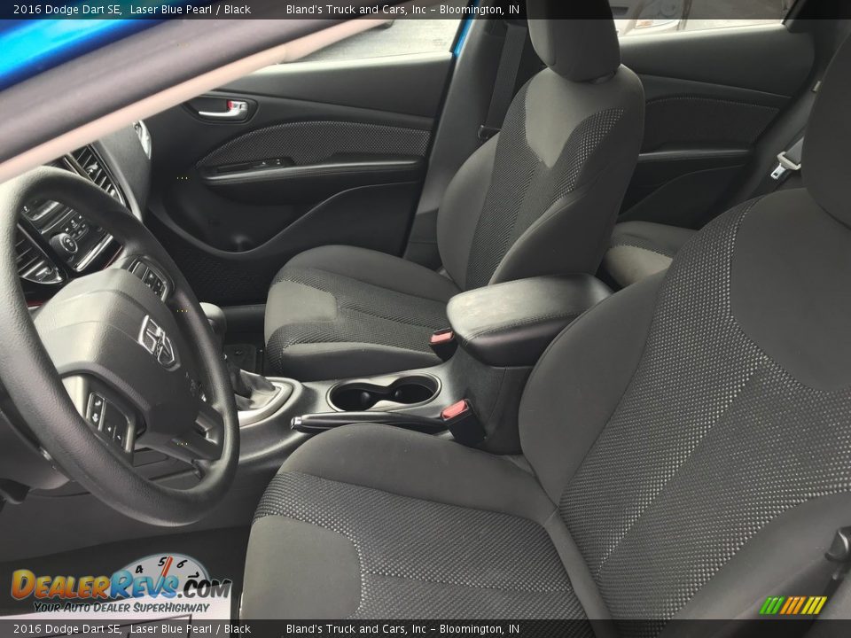 2016 Dodge Dart SE Laser Blue Pearl / Black Photo #21