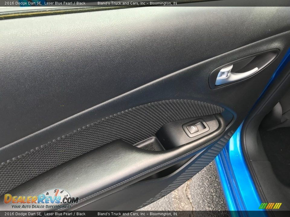 2016 Dodge Dart SE Laser Blue Pearl / Black Photo #22