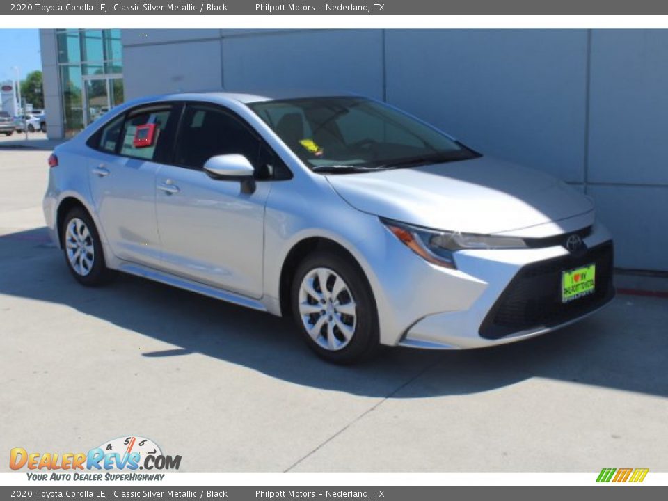 Classic Silver Metallic 2020 Toyota Corolla LE Photo #2