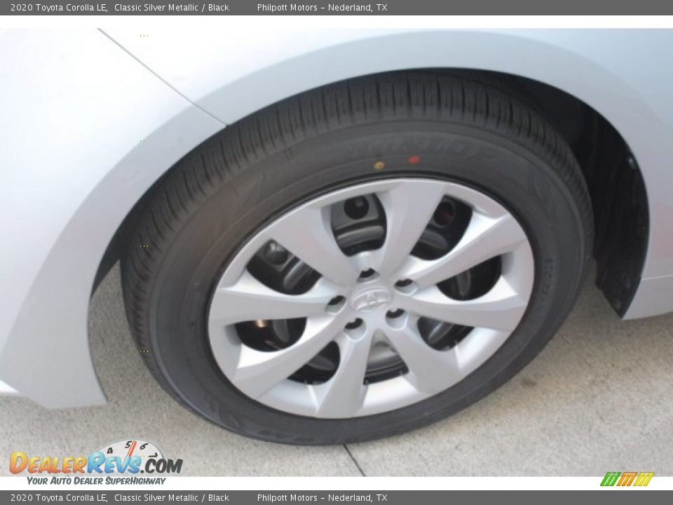 2020 Toyota Corolla LE Classic Silver Metallic / Black Photo #5
