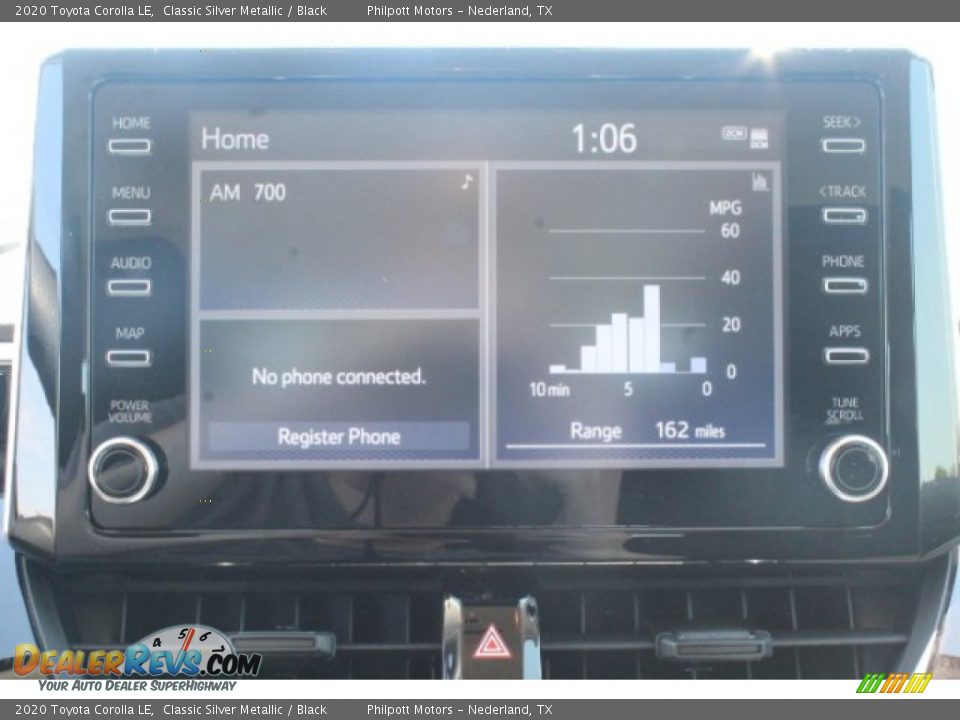 2020 Toyota Corolla LE Classic Silver Metallic / Black Photo #11