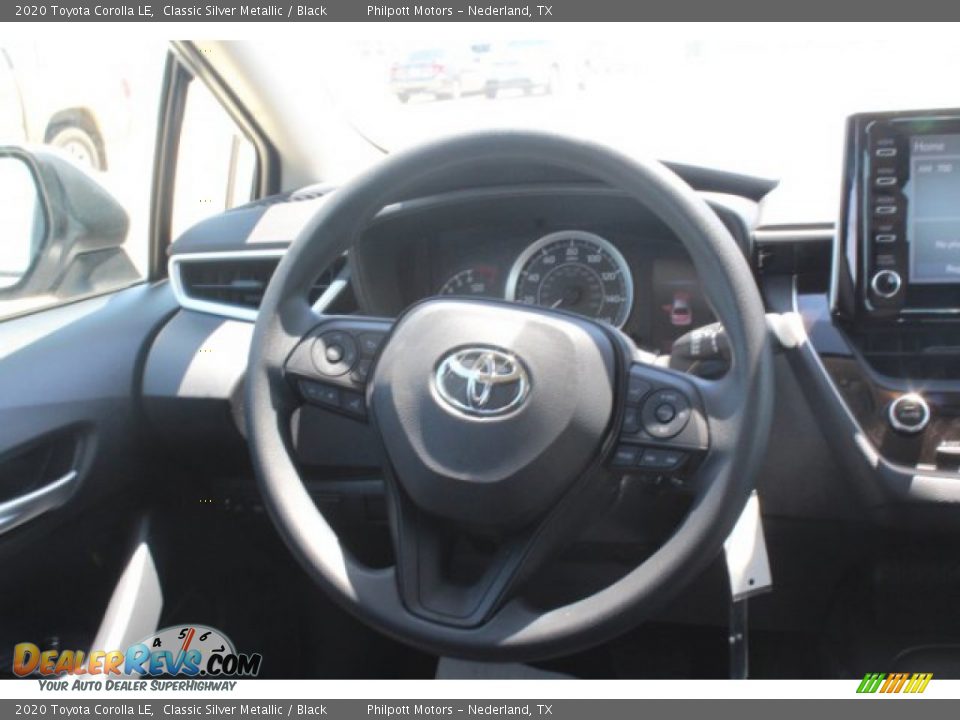 2020 Toyota Corolla LE Classic Silver Metallic / Black Photo #19