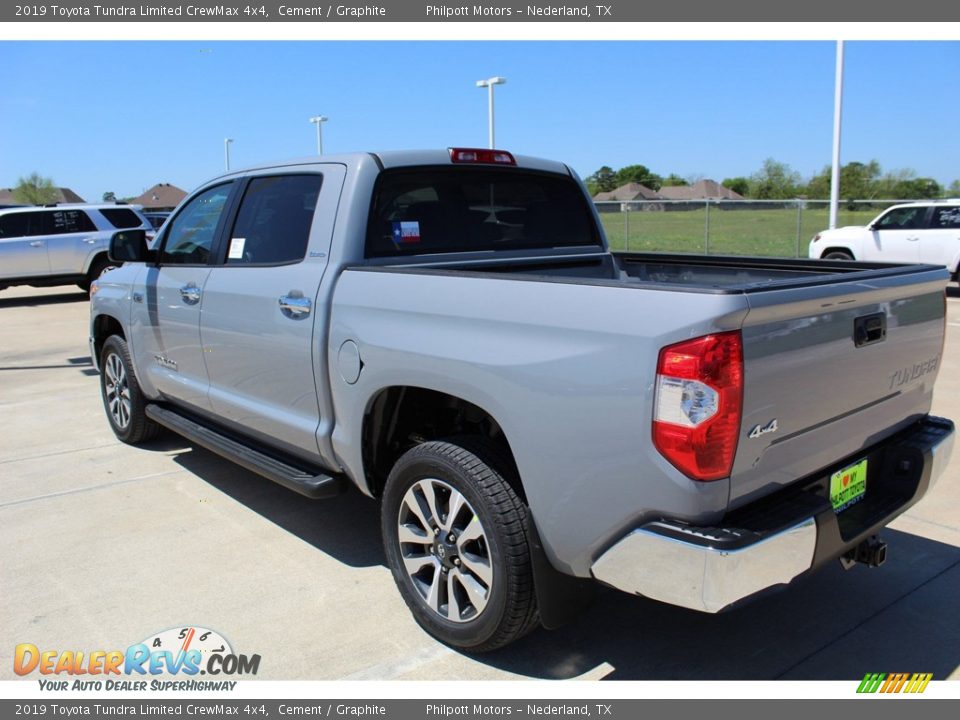 2019 Toyota Tundra Limited CrewMax 4x4 Cement / Graphite Photo #6
